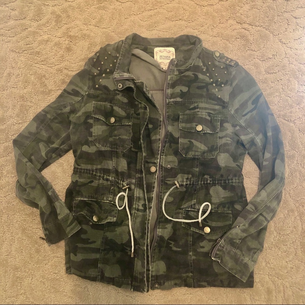 Campo Peplum Studded Jacket